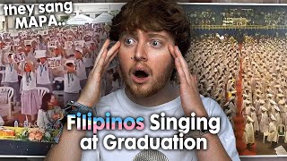 THIS IS BEAUTIFUL Filipinos Singing SB19 at Graduation  Reaction [upl. by Enert]