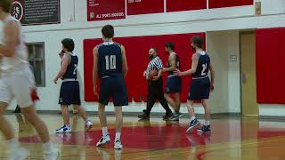 202122 Lynnfield Varsity Basketball vs Amesbury  011122  G9 [upl. by Eillor602]