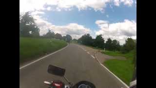 Motorrad fahren mit Helmkamera GoPro HD Hero 2 [upl. by Law304]