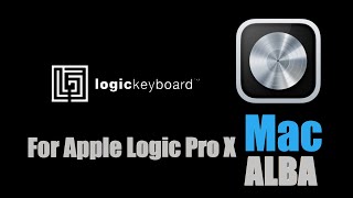 A Closer Look  Logickeyboard For Apple Logic Pro X ALBA [upl. by Ssew]