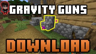 Gravity Guns Datapack  DOWNLOAD  Minecraft 1171  By SilicatYT [upl. by Enimsaj]