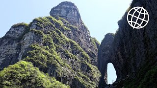 Tianmen Mountain Zhangjiajie Hunan China Amazing Places 4K [upl. by Anekam253]