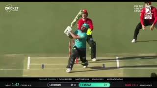 Fakhar Zaman Wicket In Big Bash League 202122  Fakhar Zaman Batting In BBL 11 [upl. by Fabi]