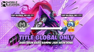 Namatin Mobile Legends sampai Top Global 1 Hero tapi Alpha Only [upl. by Randolf731]