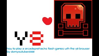 how to play a arcadeprehacks flash game in y8 browser [upl. by Regdor]