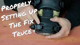 How To Set Up The Fix Truce Snowboard Bindings [upl. by Gilson466]