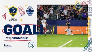 GOAL Samuel Grandsir has a brace in the first half against Vancouver Whitecaps FC [upl. by Acisej]