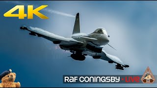 LIVE EUROFIGHTER TYPHOON FGR4 ACTION QRA STATION RAF CONINGSBY • 160524 [upl. by Pru]