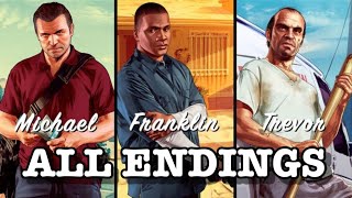 How GTA 5 Should Have Ended  Ending D Davey [upl. by Ahsata]