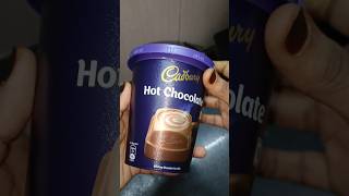 Cadbury Hot chocolate  ASMR How to make Hot chocolate home  shorts hotchocolaterecipe [upl. by Fernas]