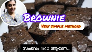 Perfect Brownie recipe Fudgy Brownie without beater must try item😀 brownies brownierecipes [upl. by Ashleigh]