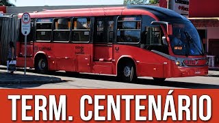 Terminal Centenário CuritibaPR  Movimentação de Ônibus 83 [upl. by Acissehc]