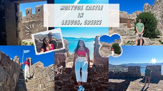 Molyvos Castle in Lesvos Greece  Greece Vlog  Andreea Lyn [upl. by Yelserp818]