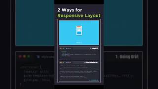 Responsive layout coding [upl. by Lark]