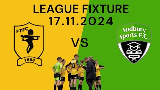 Fakenham Town U14 EJA vs Sudbury Sports U14 EJA [upl. by Etnovaj]