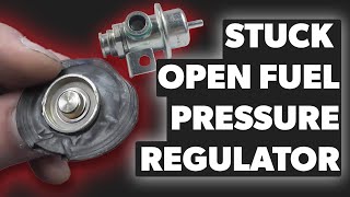 How to Test for a Stuck Open Fuel Pressure Regulator A ScannerDanner Premium Lecture [upl. by Haag]