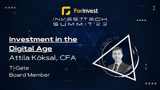 ForInvest InvestTech Summit 2023  Investment in the Digital Age [upl. by Andie]