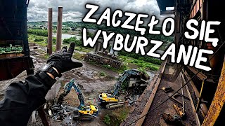 UCIECZKA Z OGROMNEJ HUTY W TRAKCIE WYBURZANIA  Urbex POV [upl. by Pelligrini46]