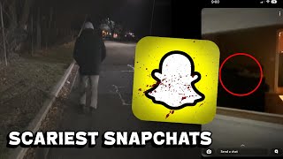 Scariest Snapchats People Have Received [upl. by Rentsch]