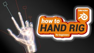 Blender Tutorial Hand Rig with Rigify for Beginners [upl. by Pirzada]