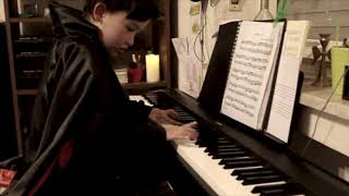 JS Bach  Prelude in G Minor BWV 558 piano [upl. by Waki]