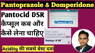 Pantocid DSR Capsule Uses Side Effects Precaution  Pantoprazole and Domperidone Tablet [upl. by Teplitz]