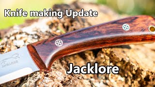 Knives Mopani wood Update from Jacklore [upl. by Letnoj]