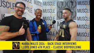 NABBA Wales 2024  Back Stage Interviews [upl. by Tergram]