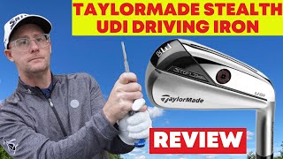 TaylorMade Stealth UDi Driving Iron Review [upl. by Tilly]