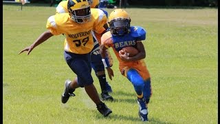 2014 Devin Graham  CLAY Bears 12u Football Highlights [upl. by Rolyt171]