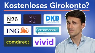 Girokonto Vergleich Welches Konto ist wirklich kostenlos Bestes Girokonto finden  KostenCheck [upl. by Bathilda]