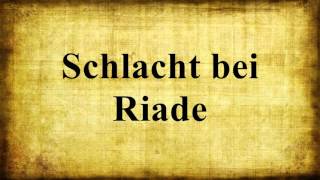 Schlacht bei Riade [upl. by Annodam]