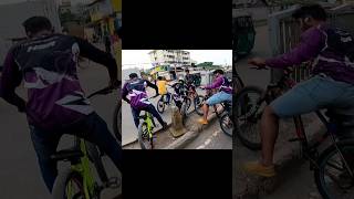 Cycle mini vlog 😍 Crazy Stunt Riding 😍 restartstunt bicycle stuntbike minicyclevlog motovlog [upl. by Marlane952]