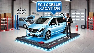 Mercedes Vito W447 ECU Adblue location [upl. by Wakerly]