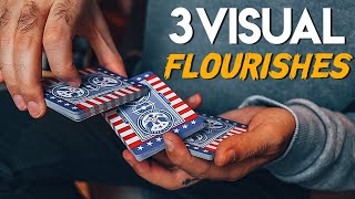 Learn 3 FANCY Flourish Moves Cardistry amp Magic Tutorial [upl. by Ordnas]