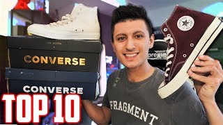 Top 10 Converse Shoes you NEED in Your Collection [upl. by Domini]