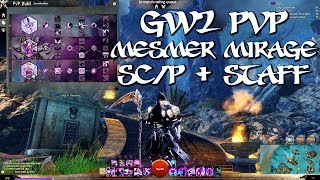 GW2  Pvp Build  Mesmer Mirage  Ranked Arena [upl. by Refinneg]