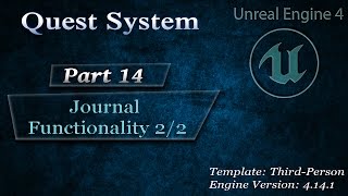 Eng Complex Quest System Journal Functionality 22 14 [upl. by Amzaj]