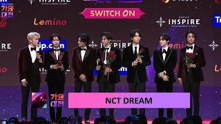 NCT DREAM at the SBS 2023 GAYO DAEJEON  RED CARPET CUT [upl. by Amil]