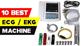 Top 10 Best Budget ECG  EKG Machines for 2021  Best ECG Machine [upl. by Naelcm]