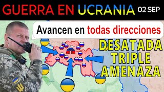 02 Sep Los ucranianos ABREN NUEVOS EJES DE AVANCE en Kursk  Guerra en Ucrania [upl. by Hallette186]