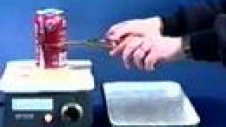 Under Pressure Collapsing Coke Can [upl. by Nortyad686]