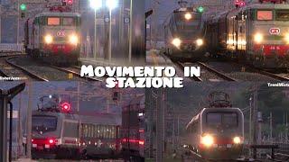 Treno storicoPrecedenzeSfiammateScintilleIntercity PaRo con nove vetture in doppia E 464 sun [upl. by Hastie241]