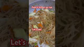 Pancit bihon lutongbahayisthebest foodie imaritesmo [upl. by Cavuoto929]