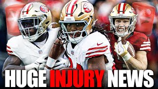 🚨49ers Injury Update Mason AC Sprain CMC Ricky Pearsall Returns No Apologies From NFL [upl. by Ys455]