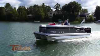 2014 Pontoon Boats  Tahoe Vista CruiseElite  Tahoe Pontoons [upl. by Cyma]