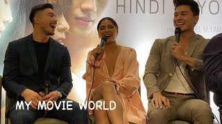 Lovi Poe Describes Her Love Scenes with Tony Labrusca amp Marco Gumabao for Hindi Tayo Pwede [upl. by Hamner]