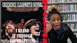 Creedence Clearwater Revival  I Heard It Through The Grapevine  REACTION InAVeeCoop Reacts [upl. by Kenison]