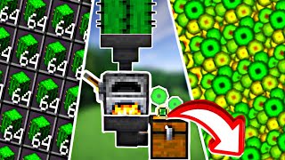 Minecraft 120  Easy Fastest FurnaceCactus XP Farm  Tutorial For BedrockJavaXboxPePs4 [upl. by Shuping]