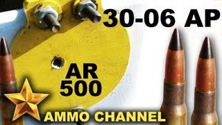 AMMOTEST SHORT 3006 Armor Piercing vs AR500 Outtake subclip from full video [upl. by Lachlan]